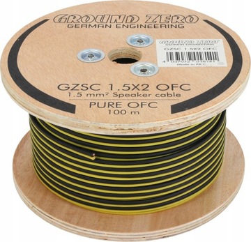 Ground Zero GZSC 1.5X2 OFC kabel głośnikowy miedź