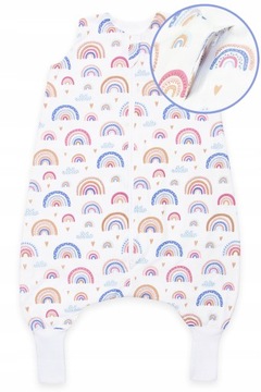 СПАЛЬНЫЙ МЕШОК УТЕПЛЕННЫЙ НА НОЖКАХ 68-86S УЗОРЫ!!!