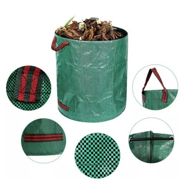 Мешок для мусора Garden Leaf 300л зеленый