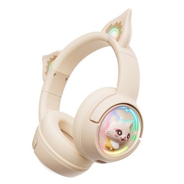 ONIKUMA B5 CAT EARS БЕСПРОВОДНЫЕ ИГРОВЫЕ НАУШНИКИ ON EAR BT 5.2 RGB