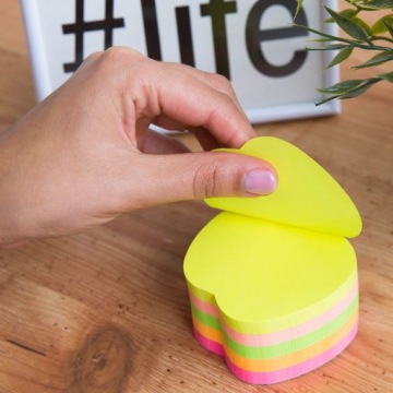 Bloczek D.RECT 70x70mm jabłko 400k