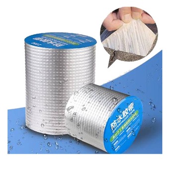 Бутиловая уплотнительная лента - 50ммх5м - ремонтная алюминиевая фольга