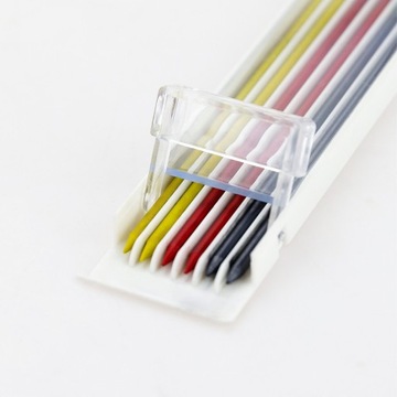 Automatyczny ołówek budowlany znacznik stolarski temperówka + wkłady