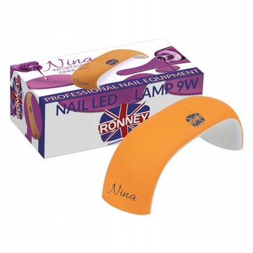 LAMPA DO PAZNOKCI NINA USB LED 9W BIAŁA RONNEY