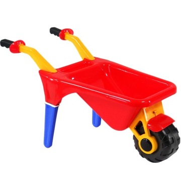 DUŻA TACZKA ZABAWKA DLA DZECI DO PIASKU NA PODWÓRKO