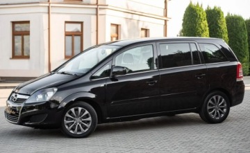 Opel Zafira B 1.7 CDTI ecoFLEX 110KM 2011 Opel Zafira 1.7CDTI 110KM Lift Alu Pdc Clima 7os Serwis Gwarancjia 1.7, zdjęcie 6
