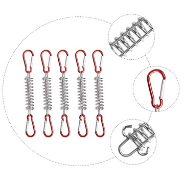 ВЕТРОЗАЩИТНАЯ ПРУЖИННАЯ ПРЯЖКА НАТЯЖЕНИЯ ВЕРОВКИ ПАТРЫ