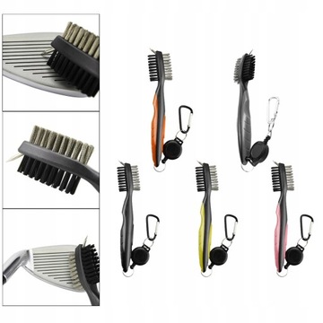 2xGolf Club Brush Cleaner Выдвижной инструмент для