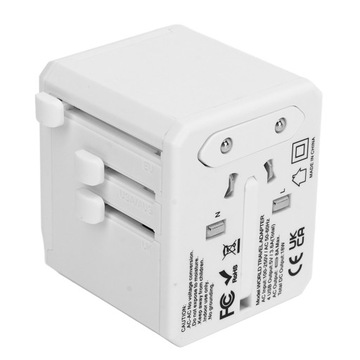 AC100V-240V 4 USB Универсальный портативный дорожный адаптер, международный