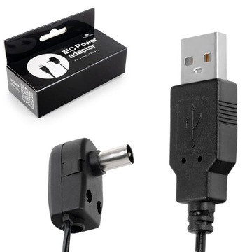 Kabel do zasilacza antenowego na USB 5V IEC