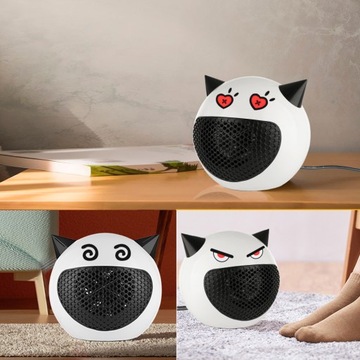 Мини-электрическая грелка для ног, черная.