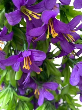 Искусственные цветы Цветочная гирлянда Розовый висячий искусственный плющ Surfinia