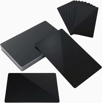 100 sztuk metalowych półfabrykatów do grawerowania, uniwersalne, z blachy a