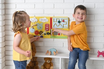 Манипулятивная доска XXL Sensory Montessori
