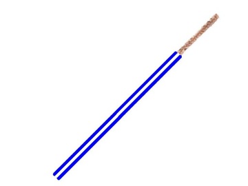 PRZEWÓD FLRY-B 1x0,5mm 0,5mm2 Niebiesko-Biały 10m