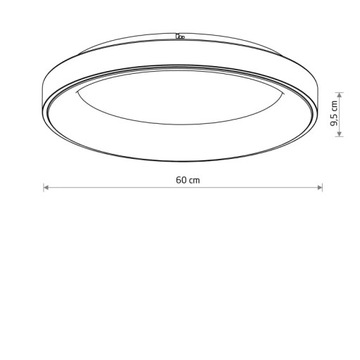НИККИ КРУГЛЫЙ LED