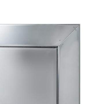 Ревизионная дверца из нержавеющей стали 40х70см с ручкой