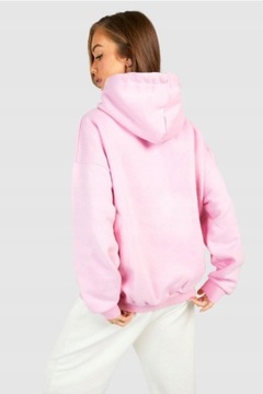 СВИТШОТ ЖЕНСКИЙ РОЗОВЫЙ BOOHOO, ТЕПЛЫЙ, 34 XS 1BDC