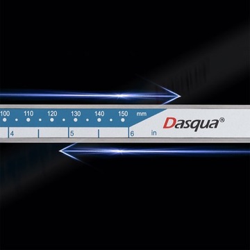 ВОДОНЕПРОНИЦАЕМЫЙ Цифровой электронный штангенциркуль PREMIUM 150 мм, сертификат DASQUA