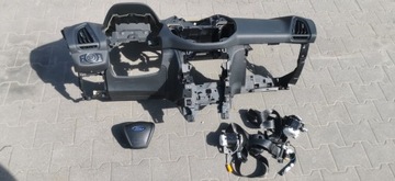 FORD B-MAX 2012-17R.- KONZOLA DESKA ULOŽENÍ PÁSY KPL. EU