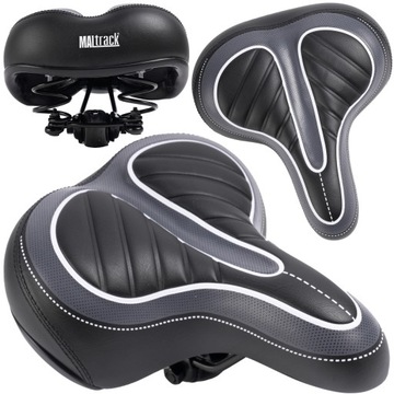 СИДЕНЬЕ ВЕЛОСИПЕДА ИЗ ПЕНЫ, МЯГКИЕ ПРУЖИНЫ, КОМФОРТНОЕ, ПОДУШКОВОЕ, КОМФОРТНОЕ