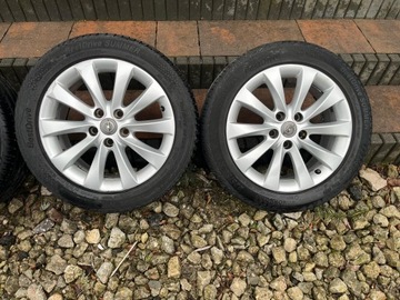 КОЛЕСА АЛЮМИНИЕВЫЕ ДИСКИ 17 5X115 ШИНЫ ASTRA IV J