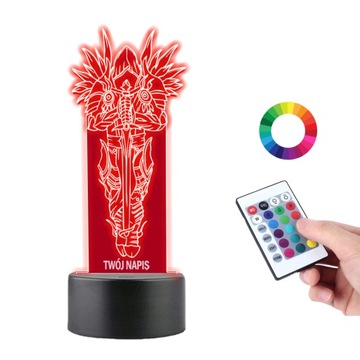 Lampka na Biurko Statuetka Led Gra Diablo Inaurius