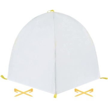 Плёнка для защиты растений. Зимнее укрытие для кустов.