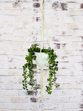 Подвесная подставка для цветов из ниток макраме в стиле бохо, 37 цветов.