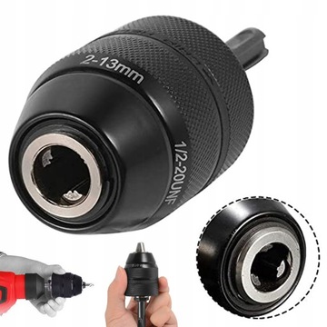 UCHWYT GŁOWICA WIERTARSKI ADAPTER SDS 2-13MM 1/2