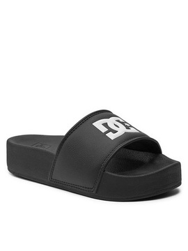 DCKlapki Dc Slide Platform ADJL100047 Black/Black/White BLW