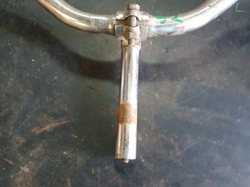 ВИНТАЖНЫЙ ВЕЛОСИПЕД PRL, РУЛЬ, КРАСИВЫЙ ХРОМ, ШАНС