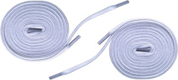 BIAŁE Sznurówki do Półbutów 0,8 PŁASKIE 8 mm Szerokie Sznurowadła 45 CM