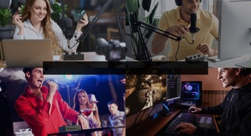 АУДИО ИНТЕРФЕЙС USB-C XLR ИНСТРУМЕНТАЛЬНЫЙ ВХОД ФАНТОМНЫЙ ЗВУК +48 В СВЕТОДИОД