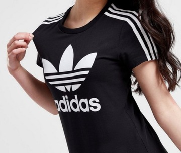 SUKIENKA ADIDAS ORIGINALS CZARNA BAWEŁNIANA ROZ.M