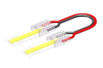 ZŁĄCZKA DO TAŚM LED COB NEON MONO 10mm KĄTOWA