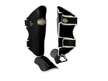 ЗАЩИТЫ ДЛЯ ГОЛЕНИ И НОГ MASTERS – NS-20, РАЗМЕР XL, ЧЕРНЫЕ