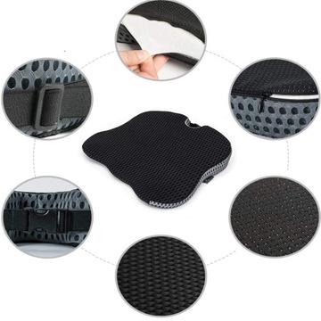 ПОДУШКА КЛИНОВОГО КОВРИКА ДЛЯ АВТОКРЕСЛА, ОФИСНОГО КРЕСЛА MEMORY FOAM