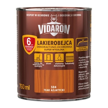 Vidaron Lakierobejca teak azjatycki 0,75L