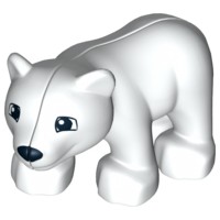 LEGO DUPLO MIŚ POLARNY MŁODY bearcubc01pb01