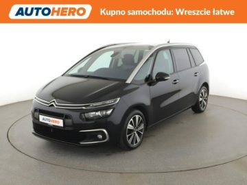 Citroen Grand C4 Picasso II Grand Picasso 2.0 BlueHDi 150KM 2016 Citroen C4 Grand Picasso 7 os. automat półskóra