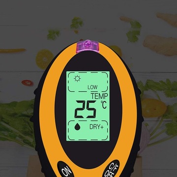 ИЗМЕРИТЕЛЬ ВЛАЖНОСТИ РАСТЕНИЙ, ДАТЧИК ВЛАЖНОСТИ ПОЧВЫ, ТЕСТЕР ПОЧВЫ 4 В 1