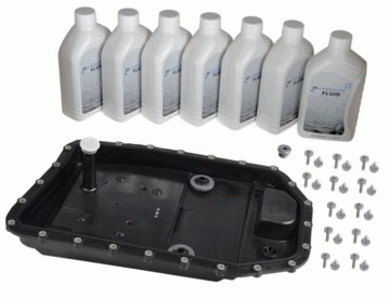 ФИЛЬТР ТРАНСМИССИИ + МАСЛО 7л BMW E60 E90 E81 6HP19 6HP21