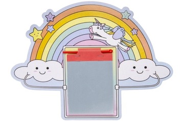 Magiczna tabliczka jednorożec Pisanie Rysowanie