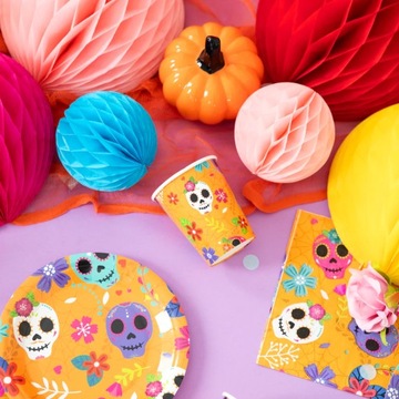 Салфетки MEXICAN HALLOWEEN 33х33см 10шт для украшения стола