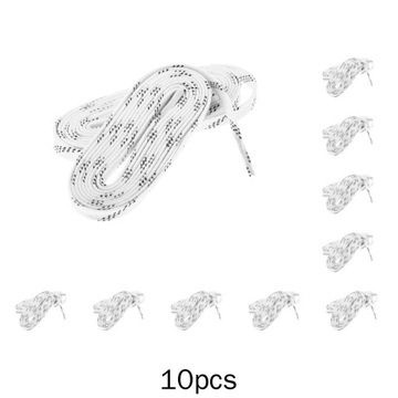 10x 1 para łyżew hokejowych sznurowadeł
