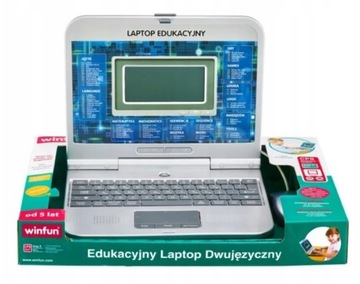 Edukacyjny laptop dwujęzyczny