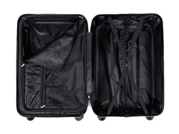 walizka podróżna Mifex V83 pokładowa,TSA, 36L,czarna