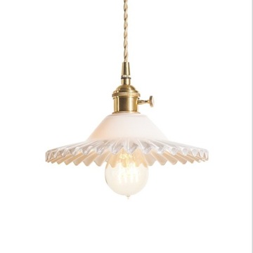 Bronze glass branches -shaped chandeliers