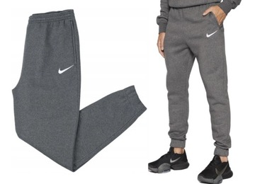 NIKE SPODNIE MĘSKIE DRESOWE BAWEŁNA S